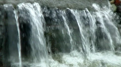 Stream fall Video stock 556924