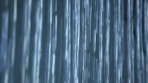 Stream of falling water Stockbeeldmateriaal 13999169