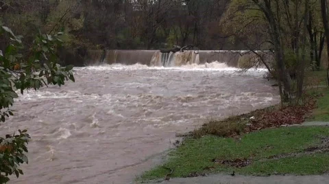 Stream flood footage #2 Stock Footage 564929
