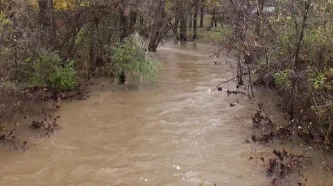 Stream flood footage #7 Stock Footage 565259
