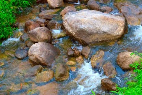 Stream flow Foto stock