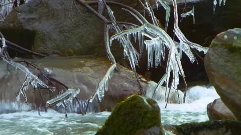 Stream flowing water Stock Footage 289726083