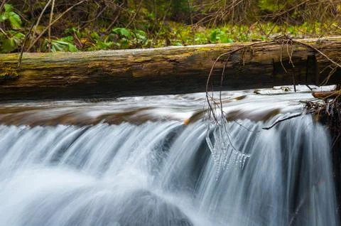 Stream fresh waterfall Stock Photos