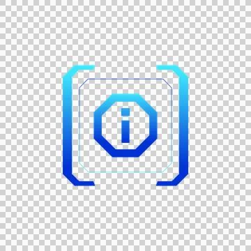 Stream futuristic ui setting icon design graphic Stock Illustration