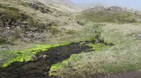 Stream at Iceland Stock Footage 10572845