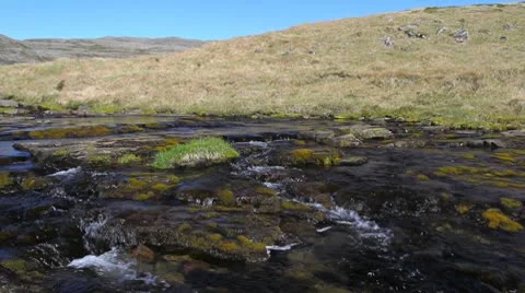 Stream at Iceland Stock Footage 10578178
