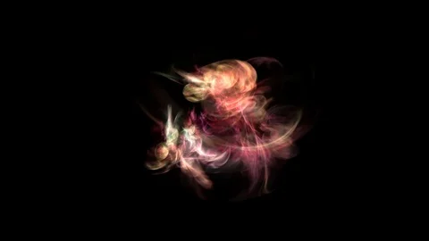 A stream of luminous energy. The magic of light swirls in different directions. Stock Footage 121004361