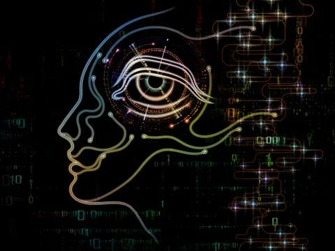 Stream of Machine Consciousness イラスト素材