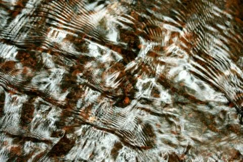 Stream macro water background texture Stock Photos