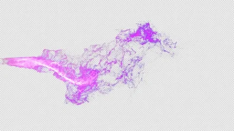 Stream of magical energy. Stock Footage 241693024