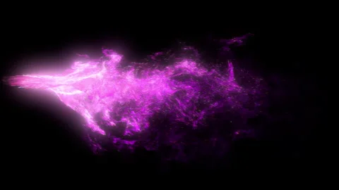 Stream of magical energy. Stock Footage 242025559