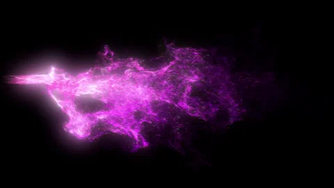 Stream of magical energy. Stock Footage 242037858