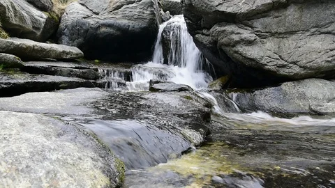 Stream in the mounrains Stock Footage 107682441