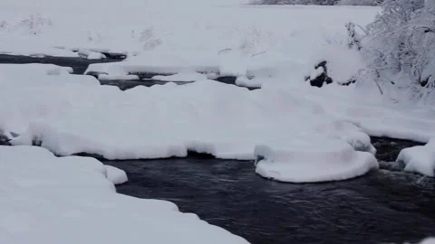 Stream in the mountains HD 動画素材 153487079