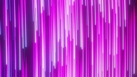 Stream neon lines Stock Illustration