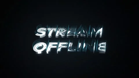 Stream offline 3d text animation Stock Footage 305718895
