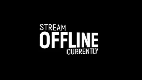 Stream offline currently 3d text animation with horizontally word rotating .. Stock Footage 313794285