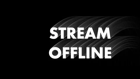 Stream offline text animation Video stock 305193833