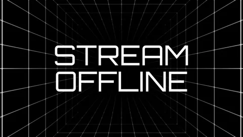 Stream Offline Typography with Futuristic 3D Grid Tunnel Video stock 343694619