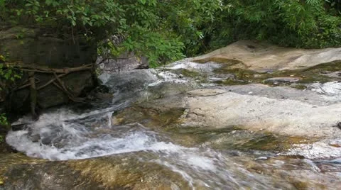 Stream over the Edge Stock Footage 11226550