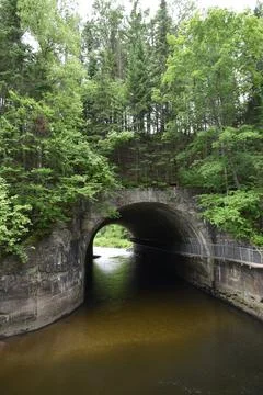 A stream in the park Stock Photos