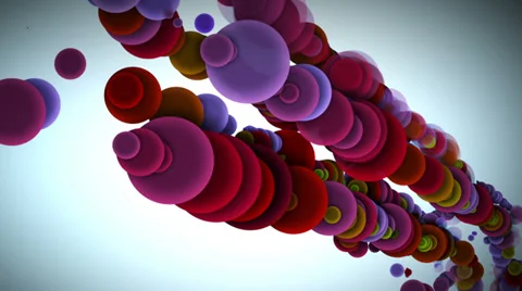 Stream particles. Abstract background with motion particles Stock Footage 33868979