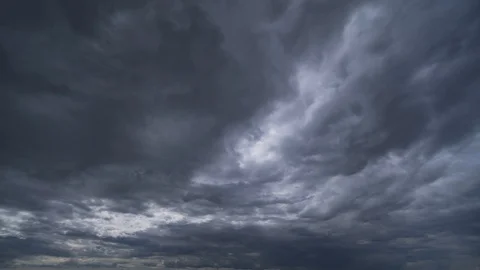 The stream of the rainy cloud. time lapse Stock Footage 112599919