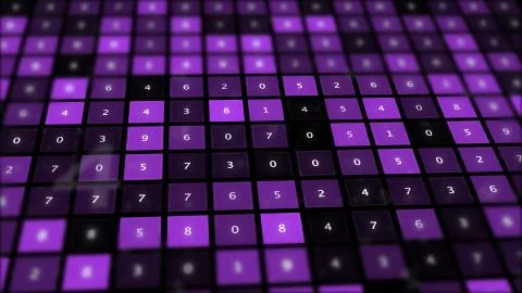 Stream of random digital characters high tech board. イラスト素材