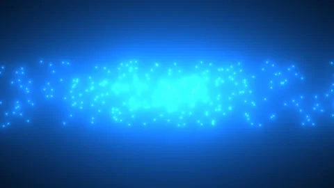 Stream River of Lights Moving Horizontally Across Frame Stock Footage 139736470