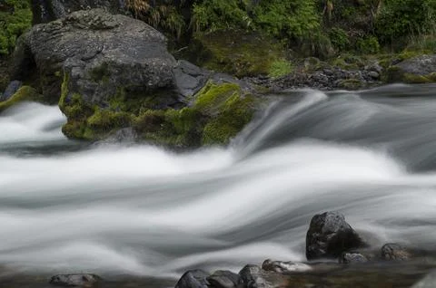 Stream River In The Nature Stock Photos