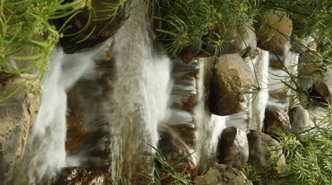 Stream of running Stock Footage 1020072