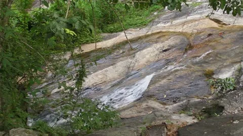 Stream on the Slope Stock Footage 11225028