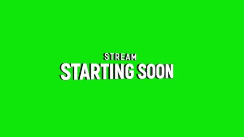 Stream starting soon 3d text animation with horizontally word rotating effe.. Stock Footage 313794316