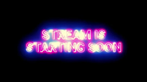 Stream Starting Soon 4K Video Animation – Perfect for Live Streaming Vídeo Stock 297960809