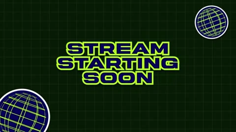 Stream Starting Soon Digital Glitch Animation Stock Footage 339042023