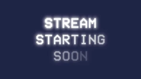 Stream starting soon loop Stock Footage 293189746