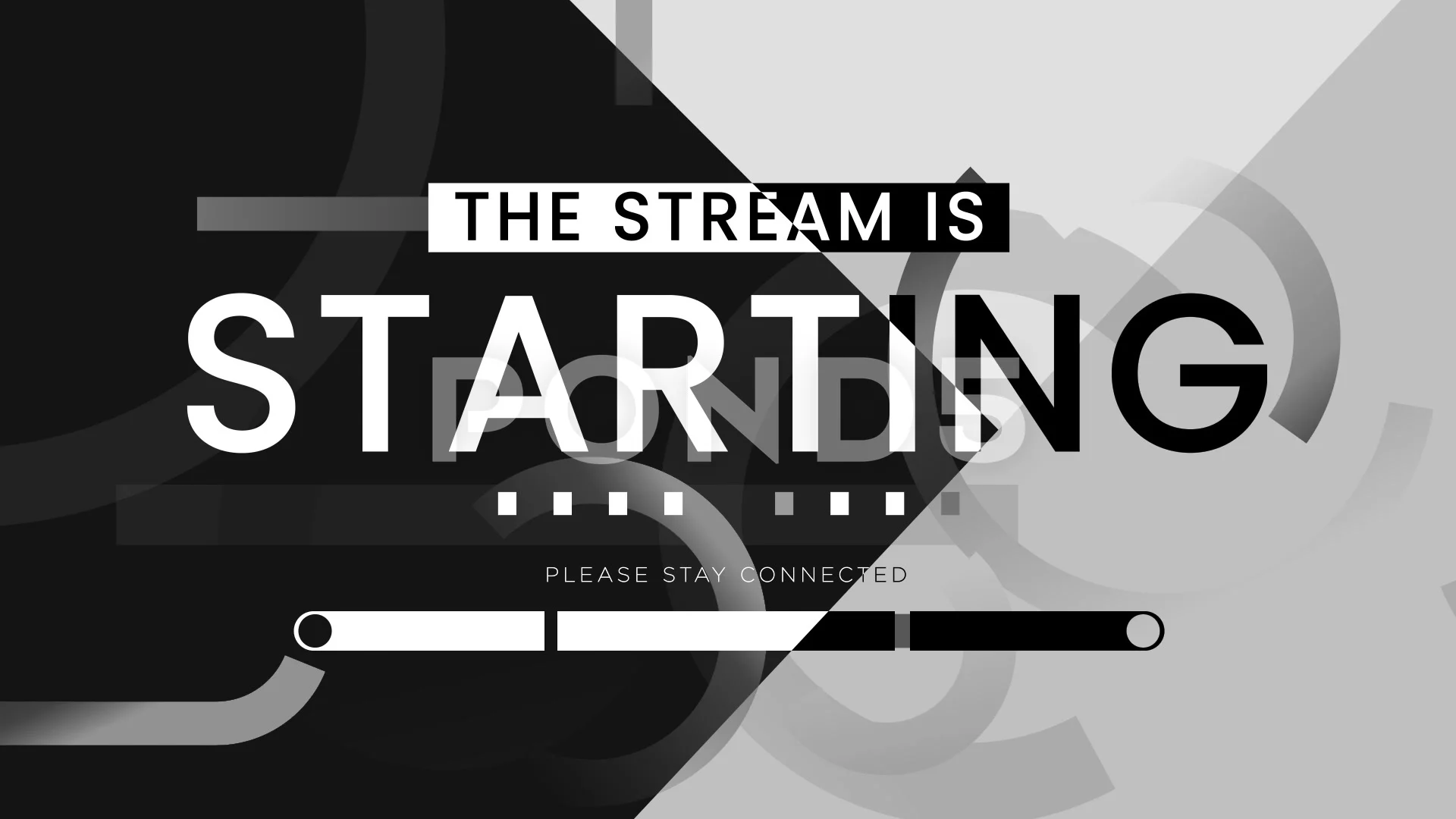 The Stream is Starting. Streaming Panel.... | Stock Video | Pond5