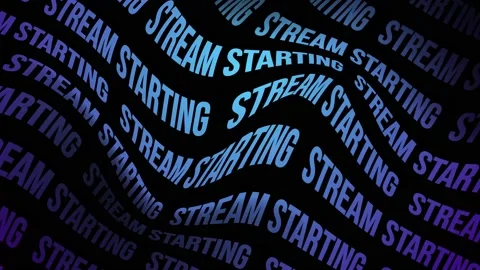 Stream starting text flowing backdrop Stock Footage 165773790