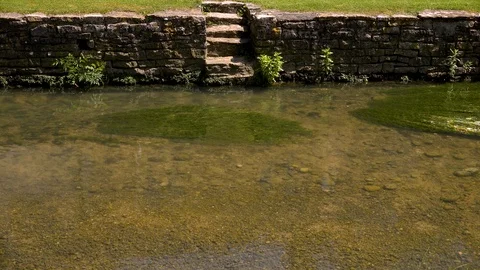 STREAM STEPS Stock Footage 93715654