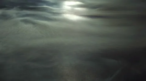 The stream of thick smoke on the background of dark surface. Slow motion capture Stock Footage 67269792