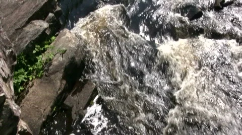 Stream in upstate New York Stock Footage 458933