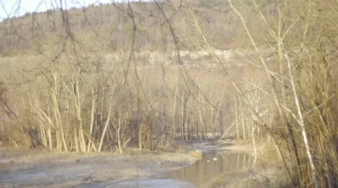 Stream in a Valley 스톡 동영상 22219536