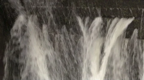 Stream Water Falling Down Video stock 39044816