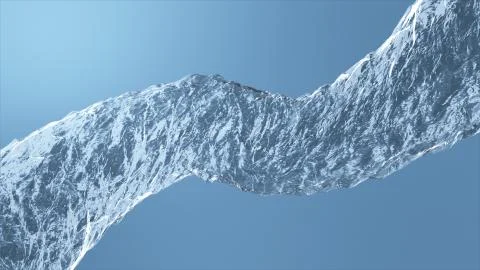 Stream of water Stock Illustration