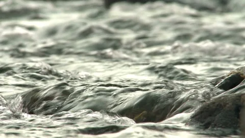 Stream of water in a mountain stream 스톡 동영상 118803155
