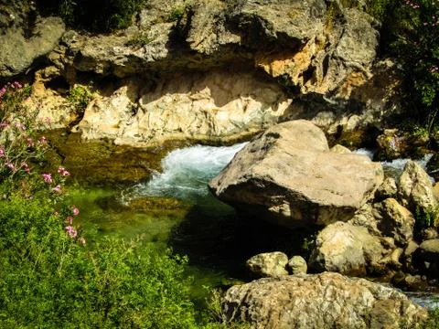 Stream of water Stock Photos