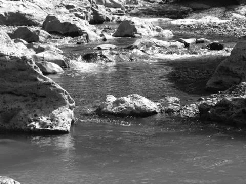Stream of water Stock Photos