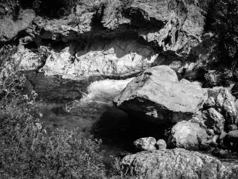 Stream of water Stock Photos