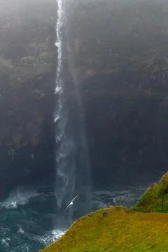 A stream waterfall Foto stock