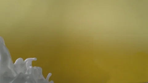  Stream of yogurt Stock Footage 81798560